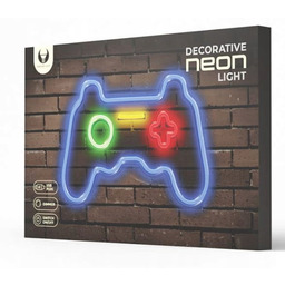 Neon Led Dekoracyjny Gamepad Ozdoba Plexi Multikolor