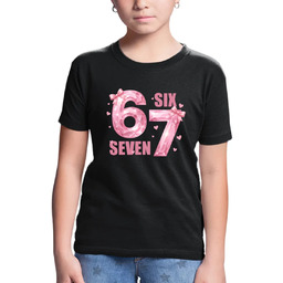Six seven 67 - różowa wersja - dziecięca