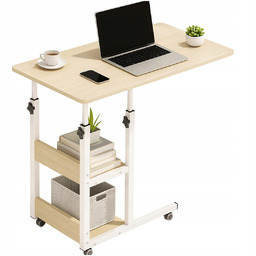 Stolik Przyłóżkowy Regulowany Pod Laptopa Na Kółkach
