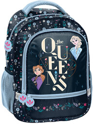 Plecak szkolny dla dziewczynki, Kraina Lodu, czarny, Paso