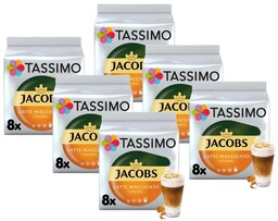 ZESTAW - Kapsułki Tassimo Jacobs Latte Macchiato Caramel