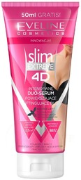 Eveline 4D slim EXTREME Intensywne Duo - Serum