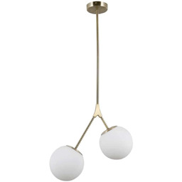 Lampa stylowa wisząca CASERTA PND-33245-2 - Italux