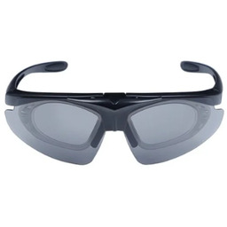 Okulary strzeleckie Wosport Black - 3 wymienne wizjery,