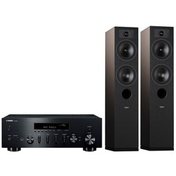 YAMAHA Zestaw stereo MusicCast R-N600A Czarny + INDIANA