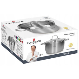 Zwieger Sferic garnek 24cm 4,5L z pokrywką