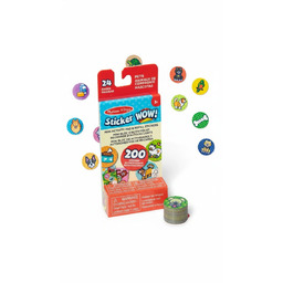 NOTESIK Z NAKLEJKAMI ZWIERZĄTKA 200 SZT UZUPEŁNIENIE