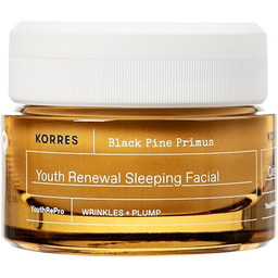 KORRES Black PINE PRIMUS odnawiający krem na noc