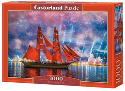 Puzzle 1000 Czerwona Fregata CASTOR - Castorland