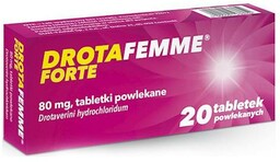Drotafemme Forte 80 mg - 20 tabletek -