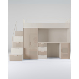 Meblościanka Raj 4 kaszmir połysk - pokój dziecięcy,