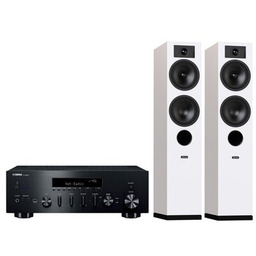 YAMAHA Zestaw stereo MusicCast R-N600A + INDIANA Line
