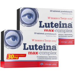 Zestaw Olimp Luteina Max-Complex, 2 x 30 tabletek