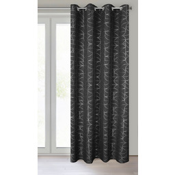 Zasłona z błyszczącym nadrukiem ZKNO-03