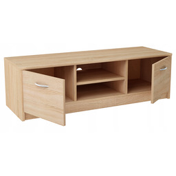Szafka stolik Rtv 2DC 120cm Sonoma komoda regał