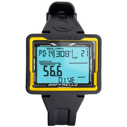 Komputer nurkowy Cressi Raffaello żółty