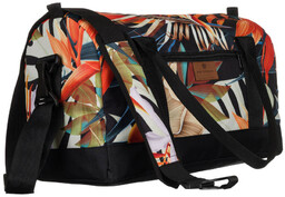 Torba podróżna czarna print Peterson PTN TP-01-1284
