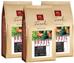 ZESTAW - Kawa ziarnista MK Cafe Fresh Brazil