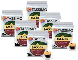 ZESTAW - Kapsułki Tassimo Jacobs Caffe Crema Classico