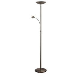 Lindby - Malea LED Lampa Podłogowa w/Arm Matt