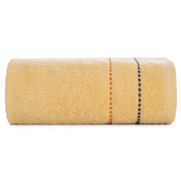 Eurofirany Ręcznik Suzi 70x140 pomarańczowy jasny 500 g/m2