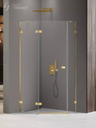 NEW TRENDY EXK-3848 Kabina prysznicowa AVEXA GOLD SHINE