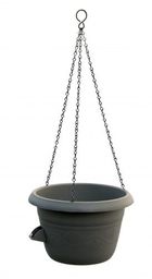 Doniczka samonawadniająca na łańcuchu Antracyt, 30 cm Uno
