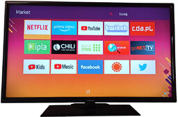 Telewizor 24'' SMART TV LED TELEFUNKEN L24H554M1CW DVB-T2/S2/C