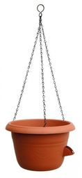 Doniczka samonawadniająca na łańcuchu Terakota, 30 cm Uno