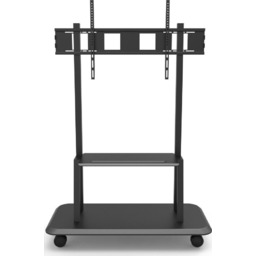 Stojak mobilny Techly 55"-120" 150kg z półką
