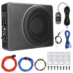 Subwoofer Aktywny 800W Pod Siedzenie Fotel Samochodowy