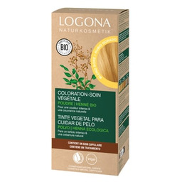 Logona Nourishing plant-based hair dye Powder Gold Blonde