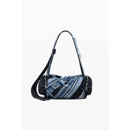 Średnia torba denim patch