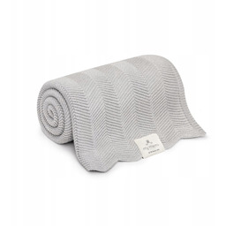 Bambusowy kocyk fir light grey 80x100 My Memi