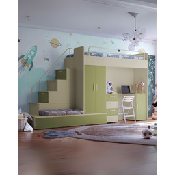 Meblościanka Raj 5 kaszmir - pokój dziecięcy, młodzieżowy