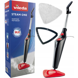 Vileda Mop Parowy Steam Elektryczny 1550w wkład Zestaw