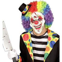 Widmann 00833 - Maska Killer Clown, Horror, Halloween,