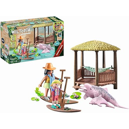 PLAYMOBIL Wiltopia 71143 Wyprawa z delfinami rzecznymi,
