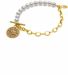 Bransoletka Pearls & Chain