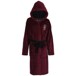 Bordowy, Męski Szlafrok Hogwarts Harry Potter S-M