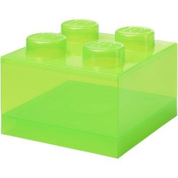 Lego Brick 4 40090806 jasnozielony przezroczysty