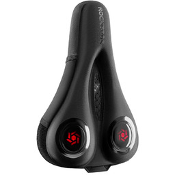 Pokrowiec na siodełko żel pianka osłona przeciwdeszczowa czarno