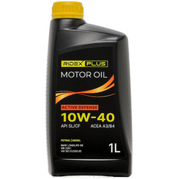 RIDEX PLUS 1862O0003P Olej silnikowy Pojemność: 1l, 10W-40,