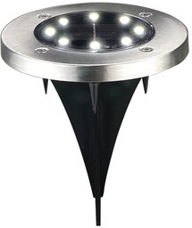 Lampa LED solarna 8xSMD wbijana ogrodowa - 1
