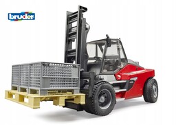 Bruder 02513 Wózek widłowy Linde HT160 z paletą