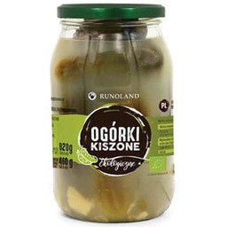 OGÓRKI KISZONE BIO 820 G (460 G) RUNOLAND