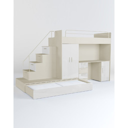 Meblościanka Raj 5 Kaszmir Połysk - pokój dziecięcy,