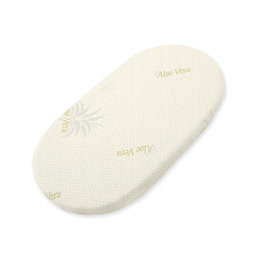 Materac do kosza Mojżesza Boho Aloe Vera