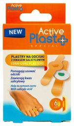Plastry na Odciski z Kwasem Salicylowym, Active Plast