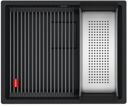 Franke Kanon KNG 110-52 Fragranite Czarny Zlewozmywak prostokątny